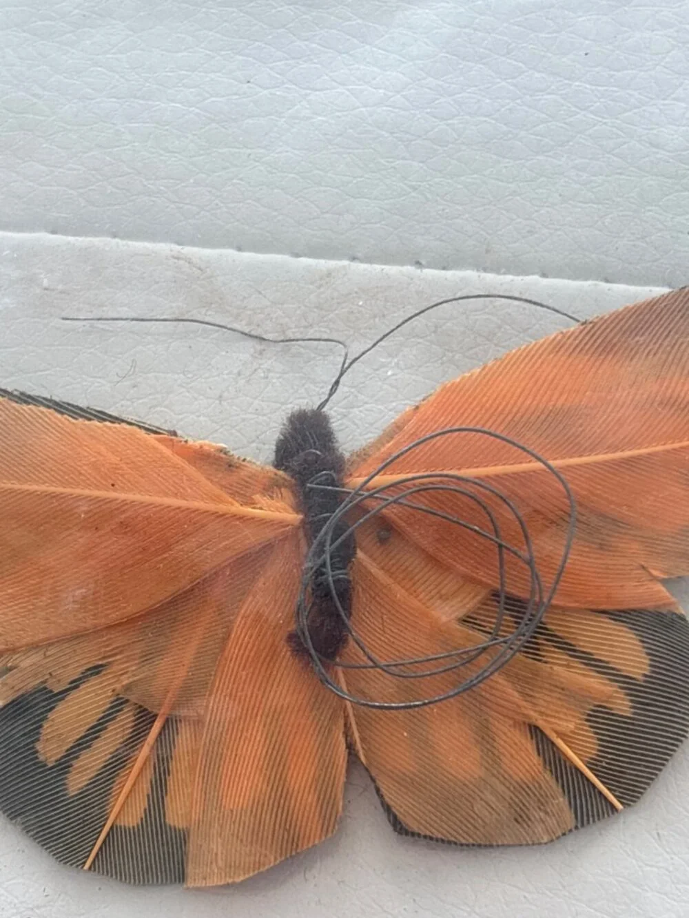 Vintage Butterfly Lot 14 Assorted Decorative Feather Butterflies Moths Monarch